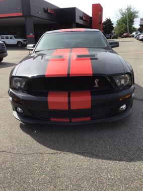 Ebony Clearcoat 2009 Ford Shelby GT500 Base