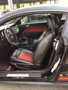 Ebony Clearcoat 2009 Ford Shelby GT500 Base