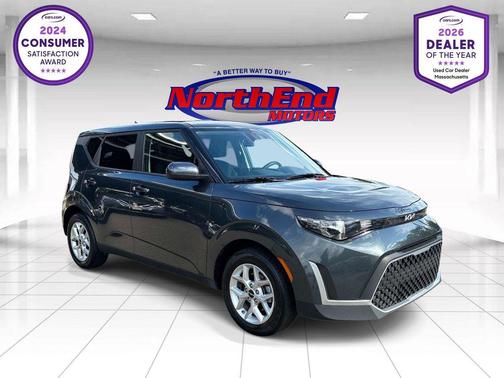Gravity Gray 2025 Kia Soul LX