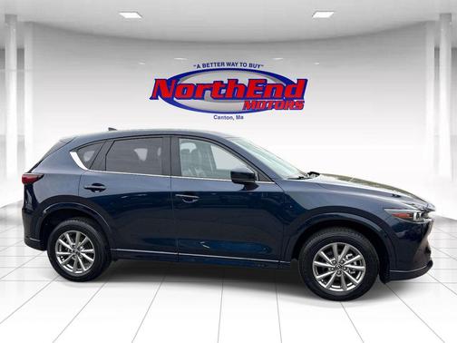 Deep Crystal Blue Mica 2025 Mazda CX-5 2.5 S Preferred Package