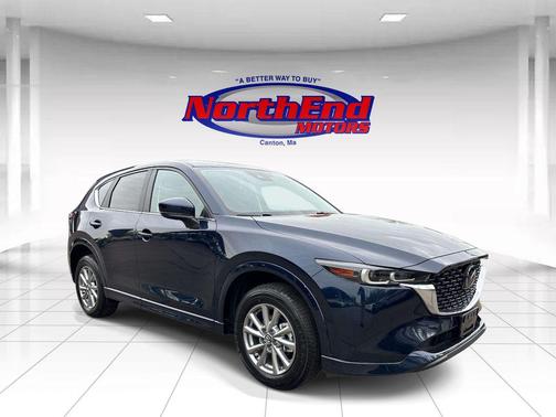 Deep Crystal Blue Mica 2025 Mazda CX-5 2.5 S Preferred Package