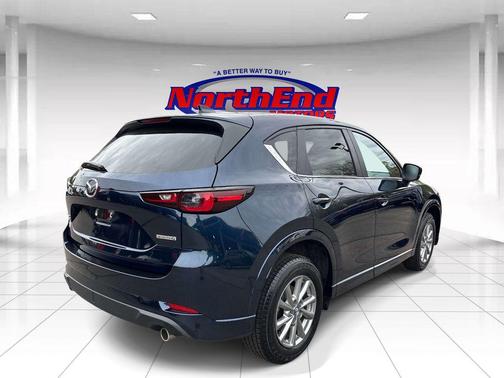 Deep Crystal Blue Mica 2025 Mazda CX-5 2.5 S Preferred Package