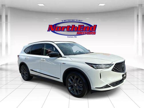 Platinum White Pearl 2022 Acura MDX A-Spec Package