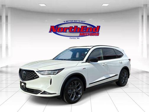 Platinum White Pearl 2022 Acura MDX A-Spec Package