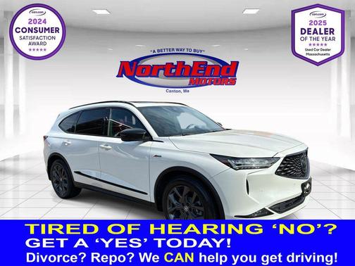 Platinum White Pearl 2022 Acura MDX A-Spec Package