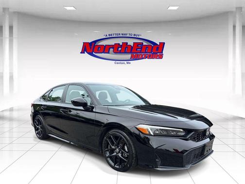 Crystal Black Pearl 2025 Honda Civic Sport