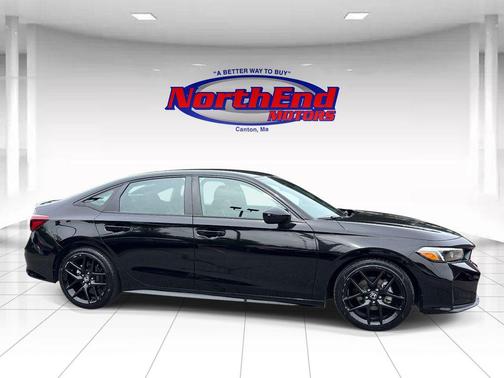 Crystal Black Pearl 2025 Honda Civic Sport
