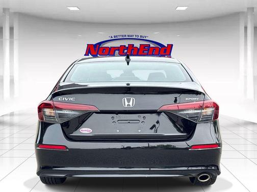 Crystal Black Pearl 2025 Honda Civic Sport