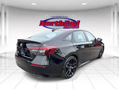 Crystal Black Pearl 2025 Honda Civic Sport