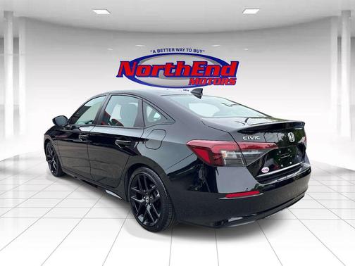 Crystal Black Pearl 2025 Honda Civic Sport