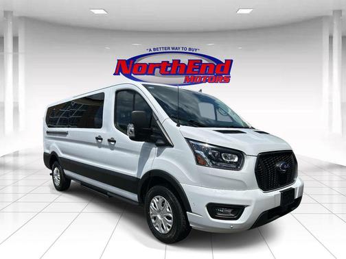 Oxford White 2023 Ford Transit-350 XLT