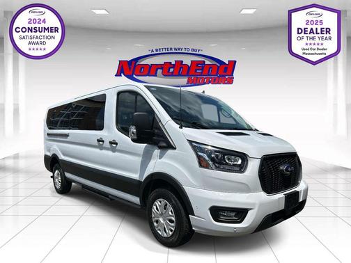 Oxford White 2023 Ford Transit-350 XLT