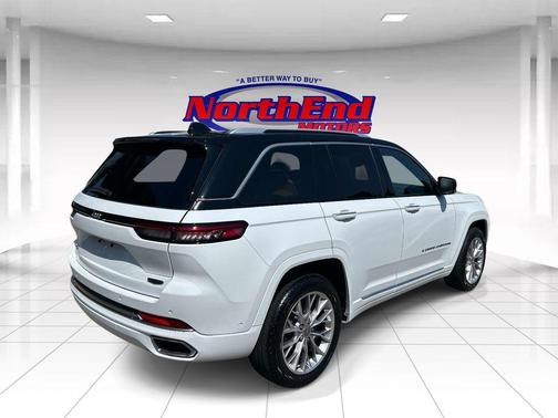Bright White Clearcoat 2023 Jeep Grand Cherokee Summit