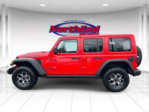Firecracker Red Clearcoat 2021 Jeep Wrangler Unlimited Rubicon