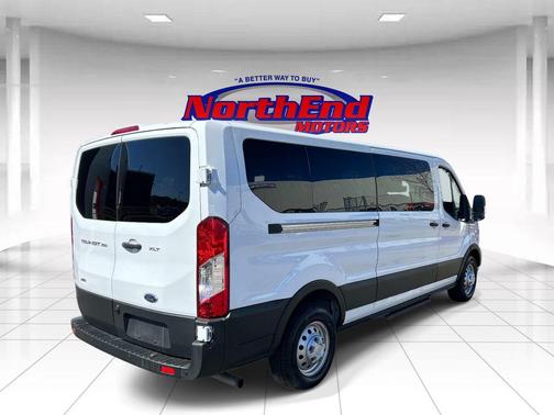 Oxford White 2022 Ford Transit-350 XLT