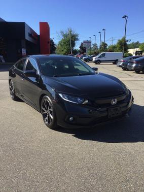 Crystal Black Pearl 2019 Honda Civic Sport