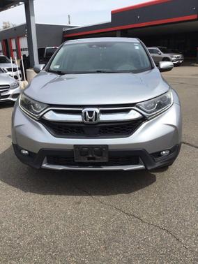 Gray 2017 Honda CR-V EX
