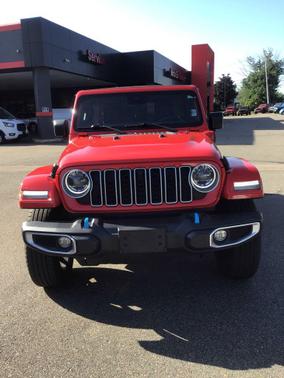 Firecracker Red Clearcoat 2024 Jeep Wrangler 4xe Sahara