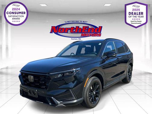 Crystal Black Pearl 2024 Honda CR-V Hybrid Sport AWD