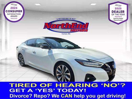 Pearl White Tricoat 2023 Nissan Maxima 3.5 Platinum