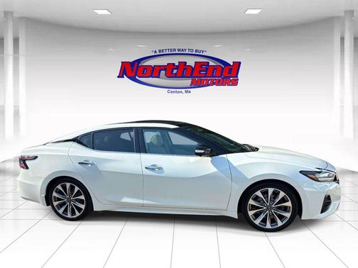Pearl White Tricoat 2023 Nissan Maxima 3.5 Platinum