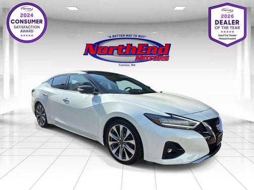 Pearl White Tricoat 2023 Nissan Maxima 3.5 Platinum