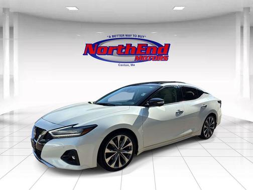 Pearl White Tricoat 2023 Nissan Maxima 3.5 Platinum