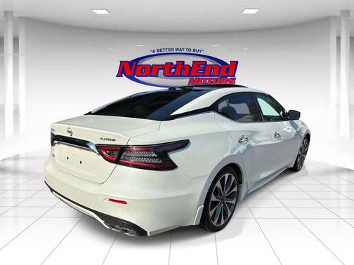 Pearl White Tricoat 2023 Nissan Maxima 3.5 Platinum