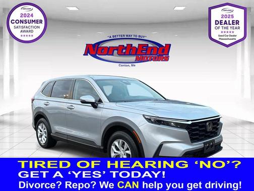 Gray 2025 Honda CR-V LX AWD