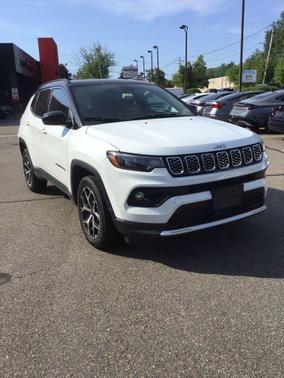 Bright White Clearcoat 2025 Jeep Compass Limited