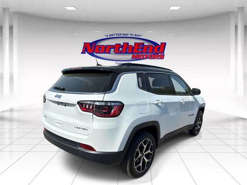 Bright White Clearcoat 2025 Jeep Compass Limited