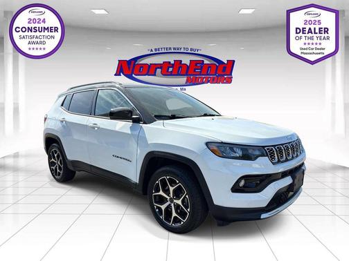 Bright White Clearcoat 2025 Jeep Compass Limited