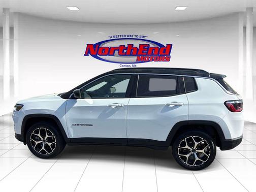 Bright White Clearcoat 2025 Jeep Compass Limited