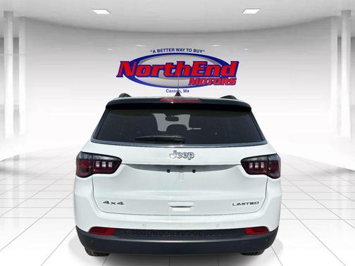 Bright White Clearcoat 2025 Jeep Compass Limited