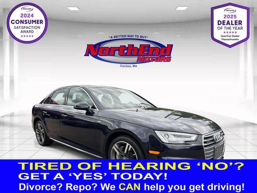Moonlight Blue 2018 Audi A4 2.0T Premium Plus