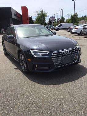 Moonlight Blue 2018 Audi A4 2.0T Premium Plus