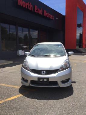 Alabaster Silver Metallic 2012 Honda Fit Sport
