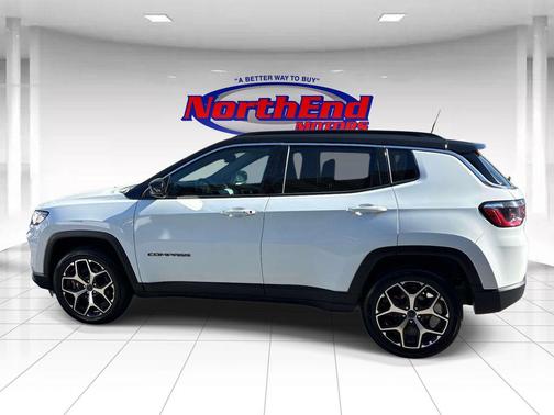 Bright White Clearcoat 2025 Jeep Compass Limited