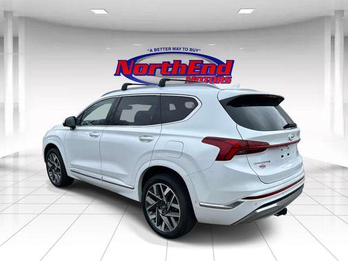 Quartz White 2022 Hyundai SANTA FE Calligraphy