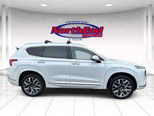 Quartz White 2022 Hyundai SANTA FE Calligraphy