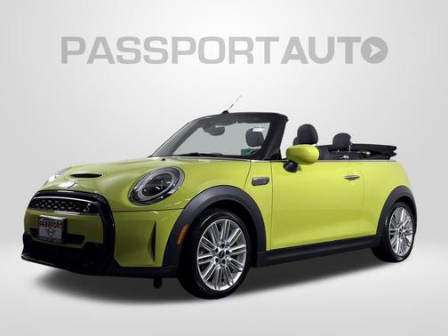 Zesty Yellow 2024 MINI Convertible Cooper S