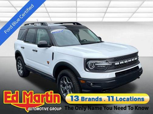 Oxford White 2022 Ford Bronco Sport Badlands