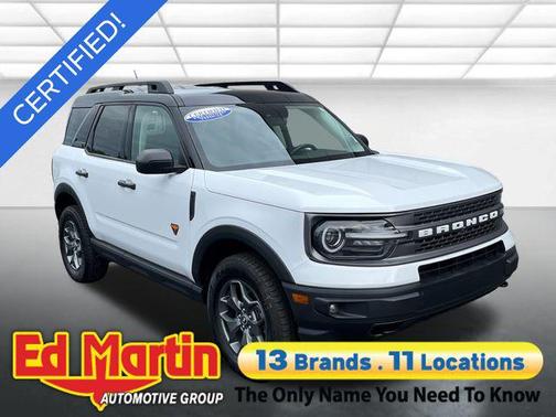 Oxford White 2022 Ford Bronco Sport Badlands