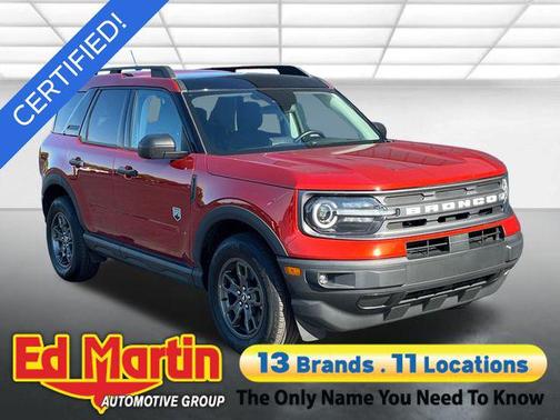 Hot Pepper Red Tinted Clearcoat 2023 Ford Bronco Sport Big Bend