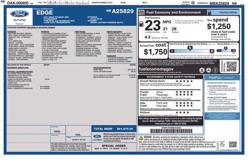 2021 Ford Edge Titanium