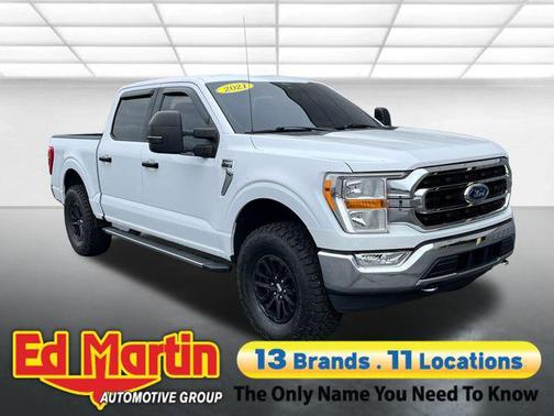 Oxford White 2021 Ford F-150 XLT
