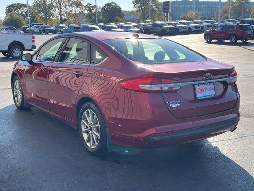 Ruby Red Metallic Tinted Clearcoat 2017 Ford Fusion SE