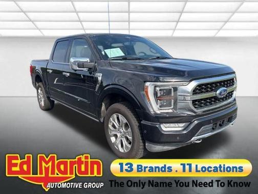 Agate Black Metallic 2021 Ford F-150 Platinum