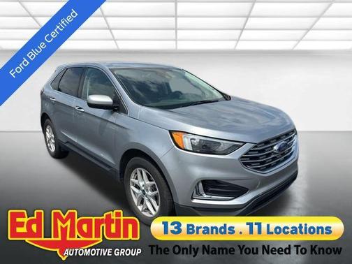 Iconic Silver Metallic 2022 Ford Edge SEL