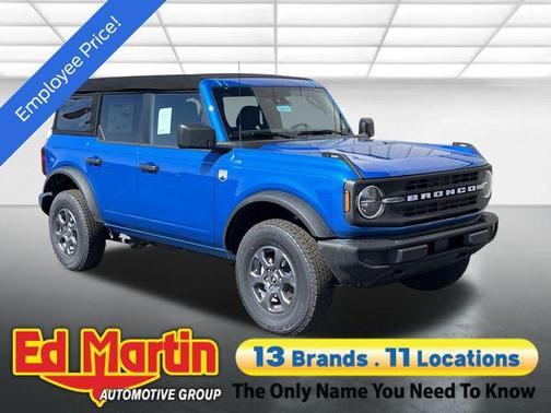 Blue Metallic 2026 Ford Bronco Big Bend